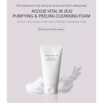 Accoje Vital in Jeju Purifying Peeling Cleansing Foam 150ml - Image 2